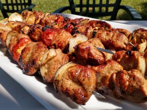 Grilled pork tenderloin (mother in law recipe)