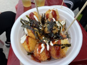 Pa Grilled Squid and Cheese Balls