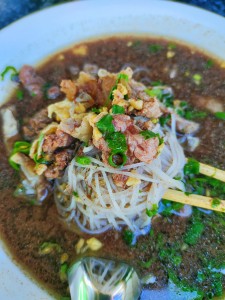 Nam Tok Noodle soup Phon kham