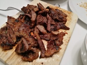 Grilled beef brisket Lao style